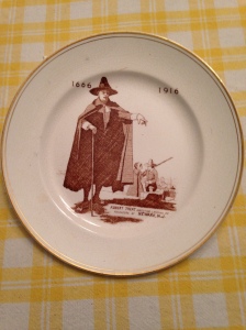 1916 Anniversary Commemorative Plate